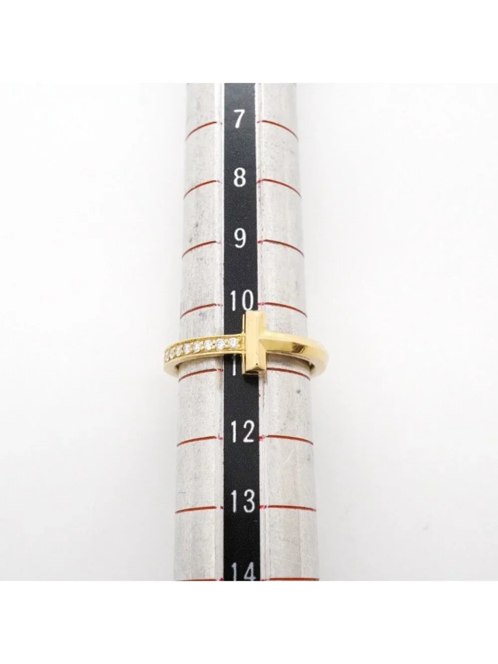 Tiffany & Co Ring T One 18k Yellow Gold Diamond